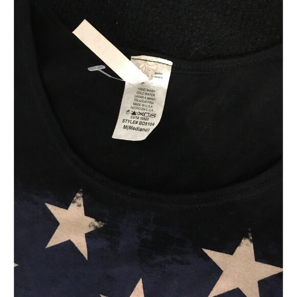 Women's American Flag Tank Dress Patriotic Stars & Stripes Design Size M - Picture 2 of 9